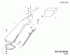 Jonsered T40212 (531020604) - Snow Thrower (1998-09) Listas de piezas de repuesto y dibujos CONTROL PANEL DISCHARGE CHUTE