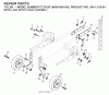 Jonsered CT2105F (96081000100) - Cultivator (2008-07) Listas de piezas de repuesto y dibujos WHEEL DEPTH STAKE ASSEMBLY