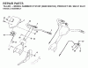 Jonsered CT2105F (96081000102) - Cultivator (2008-07) Listas de piezas de repuesto y dibujos HANDLE