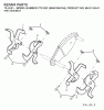 Jonsered CT2105F (96081000104) - Cultivator (2008-04) Listas de piezas de repuesto y dibujos TINE ASSEMBLY