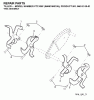 Jonsered CT2105F (96081000105) - Cultivator (2009-01) Listas de piezas de repuesto y dibujos TINE ASSEMBLY