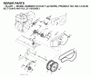 Jonsered CT2105F (J2105FB, 954130095) - Cultivator (2004-01) Listas de piezas de repuesto y dibujos BELT GUARD PULLEY