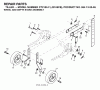 Jonsered CT2105F (J2105FB, 954130095) - Cultivator (2004-01) Pièces détachées WHEEL DEPTH STAKE ASSEMBLY