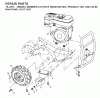 Jonsered CT2105R (96091000100) - Cultivator (2008-07) Listas de piezas de repuesto y dibujos MAINFRAME RIGHT SIDE