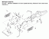 Jonsered CT2105R (96091000100) - Cultivator (2008-07) Listas de piezas de repuesto y dibujos TINE SHIELD