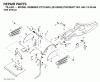 Jonsered CT2105R (J2105RB, 954130096) - Cultivator (2004-01) Pièces détachées TINE SHIELD