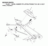 Jonsered RT5 (JRT5S, 954130057) - Rear-Tine Tiller (2002-03) Listas de piezas de repuesto y dibujos HANDLE CONTROLS