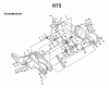 Jonsered RT5 - Rear-Tine Tiller (1998-04) Pièces détachées TRANSMISSION #1
