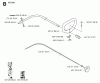 Jonsered GC2125C - String/Brush Trimmer (2005-01) Listas de piezas de repuesto y dibujos SHAFT HANDLE #1