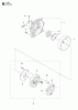 Jonsered FC2145W - String/Brush Trimmer (2010-09) Listas de piezas de repuesto y dibujos CLUTCH