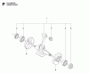 Jonsered FC2145W - String/Brush Trimmer (2010-09) Listas de piezas de repuesto y dibujos CRANKSHAFT