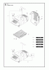 Jonsered FC2145 - String/Brush Trimmer (2011-02) Listas de piezas de repuesto y dibujos CYLINDER COVER