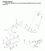 Jonsered LT14A (JLTA14B, 954130059) - Lawn & Garden Tractor (2003-01) Listas de piezas de repuesto y dibujos MOWER LIFT / DECK LIFT
