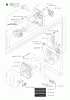 Jonsered GC2236 - String/Brush Trimmer (2008-09) Listas de piezas de repuesto y dibujos CARBURETOR AIR FILTER