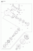 Jonsered BC2255 - Brushcutter (2007-08) Listas de piezas de repuesto y dibujos BEVEL GEAR #1