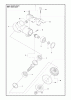 Jonsered FC2255 - String/Brush Trimmer (2011-01) Listas de piezas de repuesto y dibujos BEVEL GEAR #2