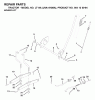 Jonsered LT14A (JNA14H36A, 954130084) - Lawn & Garden Tractor (2003-01) Listas de piezas de repuesto y dibujos MOWER LIFT / DECK LIFT
