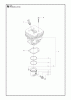 Jonsered FC2256W - String/Brush Trimmer (2011-01) Listas de piezas de repuesto y dibujos CYLINDER PISTON