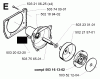 Jonsered BP2040C - String/Brush Trimmer (2000-02) Spareparts CLUTCH