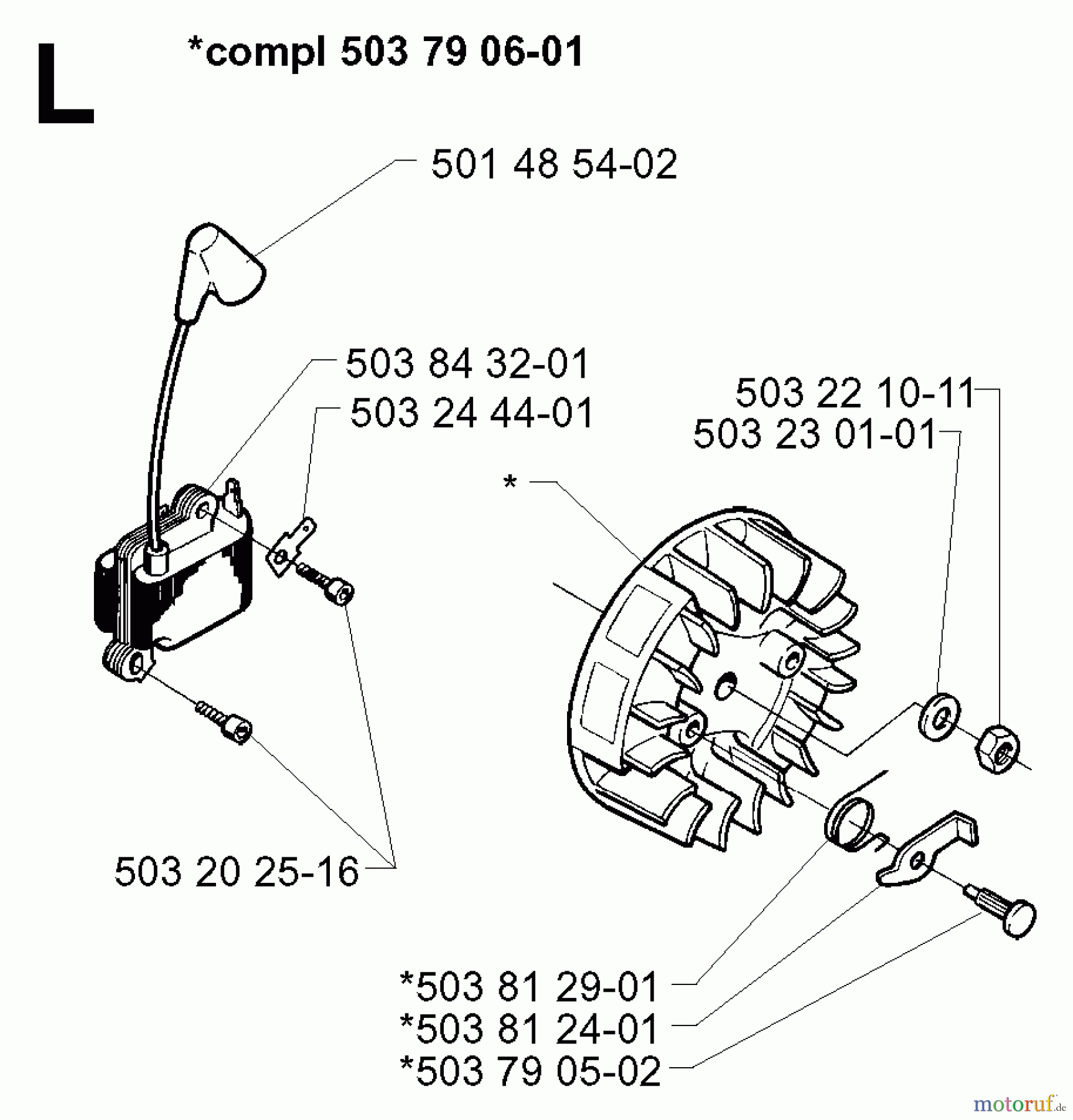  Jonsered Motorsensen, Trimmer BP2040C - Jonsered String/Brush Trimmer (2000-02) IGNITION SYSTEM