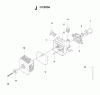 Jonsered CC2036 - String/Brush Trimmer (2008-08) Listas de piezas de repuesto y dibujos CARBURETOR AIR FILTER