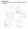 Jonsered LT15 (J8F1542F, 954130036) - Lawn & Garden Tractor (2000-04) Listas de piezas de repuesto y dibujos SEAT