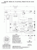 Jonsered LT15 (J8F1542J, 954130036) - Lawn & Garden Tractor (2001-01) Ersatzteile SCHEMATIC