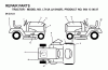 Jonsered LT15A (J15H42F, 954130037) - Lawn & Garden Tractor (2000-04) Ersatzteile DECALS