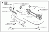 Jonsered GC2125 - String/Brush Trimmer (2008-09) Listas de piezas de repuesto y dibujos THROTTLE CONTROLS