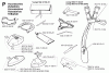 Jonsered GR2036 - String/Brush Trimmer (1998-02) Listas de piezas de repuesto y dibujos ACCESSORIES