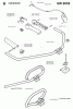 Jonsered GR2036 - String/Brush Trimmer (1998-02) Listas de piezas de repuesto y dibujos HANDLE CONTROLS #1
