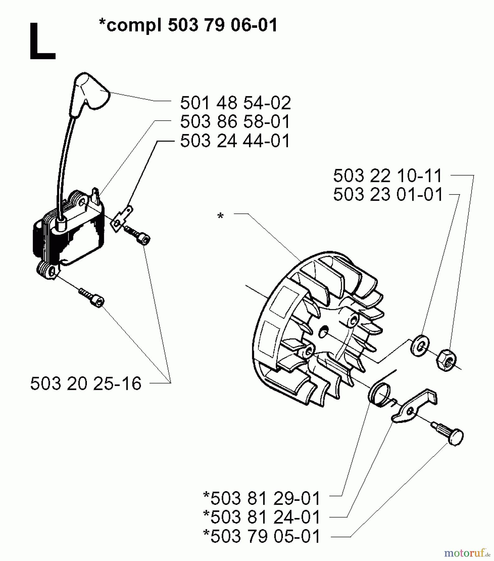  Jonsered Motorsensen, Trimmer GR2036 - Jonsered String/Brush Trimmer (1998-02) IGNITION SYSTEM