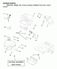 Jonsered LT15A (J15H42J, 954130037) - Lawn & Garden Tractor (2001-01) Listas de piezas de repuesto y dibujos ENGINE