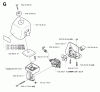 Jonsered GR2126D - String/Brush Trimmer (2002-01) Listas de piezas de repuesto y dibujos CARBURETOR AIR FILTER