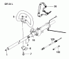Jonsered GR24L - String/Brush Trimmer (1993-02) Spareparts SHAFT HANDLE