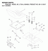 Jonsered LT15A (J15H42K, 954130037) - Lawn & Garden Tractor (2001-09) Listas de piezas de repuesto y dibujos SEAT