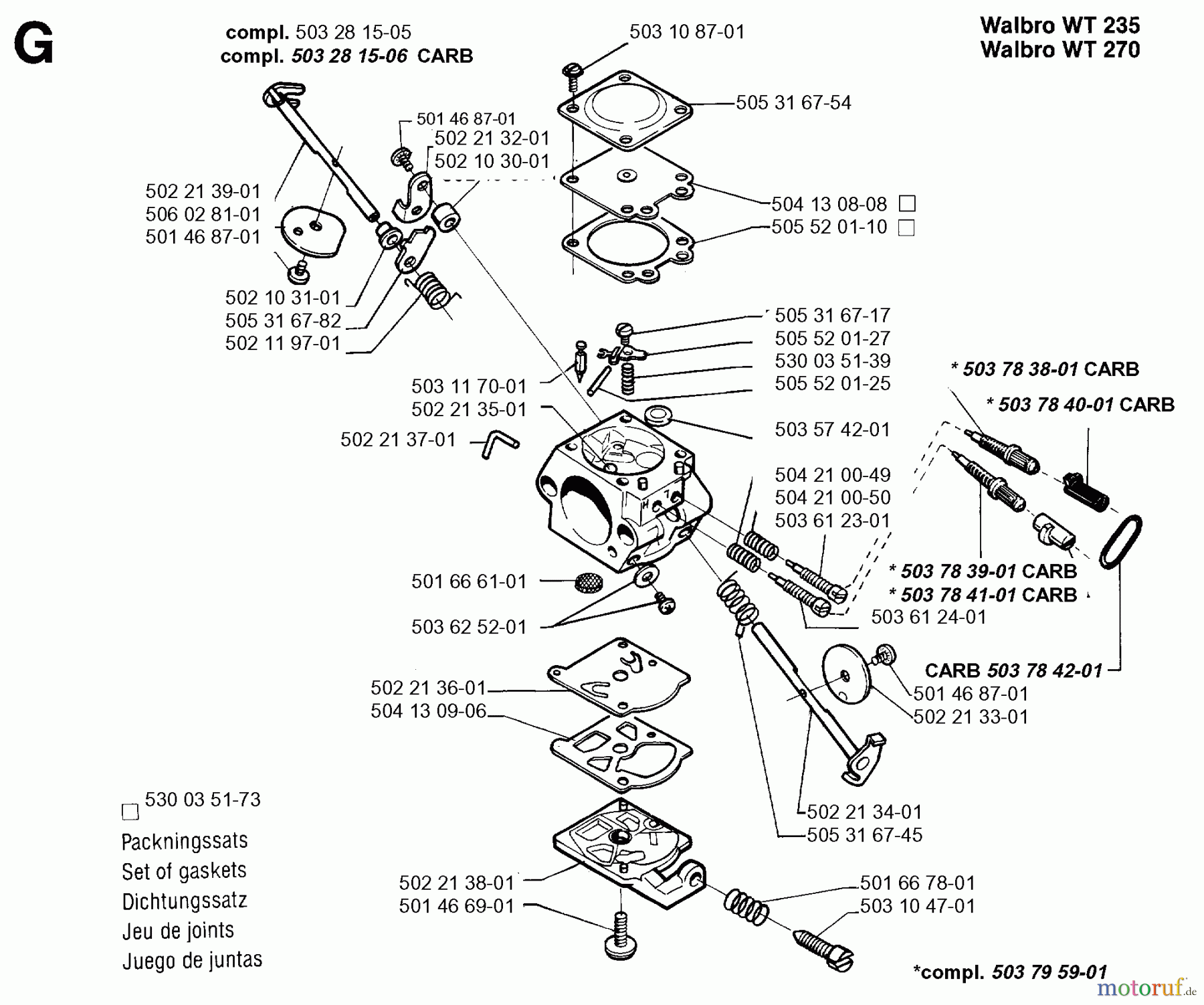  Jonsered Motorsensen, Trimmer GR32 - Jonsered String/Brush Trimmer (1995-01) HANDLE CONTROLS #2
