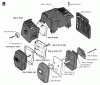 Jonsered GR32 - String/Brush Trimmer (1995-01) Listas de piezas de repuesto y dibujos MUFFLER