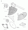 Jonsered GR36 - String/Brush Trimmer (1993-03) Listas de piezas de repuesto y dibujos ACCESSORIES #1