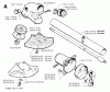 Jonsered GR41 - String/Brush Trimmer (1992-09) Listas de piezas de repuesto y dibujos BEVEL GEAR SHAFT