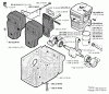 Jonsered GR44 - String/Brush Trimmer (1993-05) Listas de piezas de repuesto y dibujos CYLINDER CRANKCASE