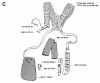 Jonsered GR41 - String/Brush Trimmer (1996-10) Listas de piezas de repuesto y dibujos HARNESS