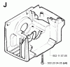 Jonsered GR50 - String/Brush Trimmer (2001-03) Spareparts CRANKCASE