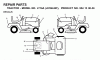 Jonsered LT16A (J816H42F, 954130038) - Lawn & Garden Tractor (2000-03) Listas de piezas de repuesto y dibujos DECALS