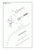 Jonsered GT2123 - String/Brush Trimmer (2010-03) Listas de piezas de repuesto y dibujos HANDLE CONTROLS