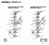 Jonsered GT21L - String/Brush Trimmer (1993-01) Listas de piezas de repuesto y dibujos CARBURETOR DETAILS