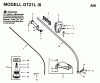 Jonsered GT21L - String/Brush Trimmer (1994-01) Listas de piezas de repuesto y dibujos SHAFT HANDLE