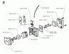 Jonsered GT26D - String/Brush Trimmer (1999-05) Listas de piezas de repuesto y dibujos CARBURETOR AIR FILTER
