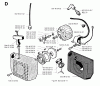 Jonsered RS40 - String/Brush Trimmer (1990-02) Listas de piezas de repuesto y dibujos STARTER