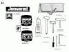 Jonsered RS40 - String/Brush Trimmer (1991-09) Listas de piezas de repuesto y dibujos ACCESSORIES #2